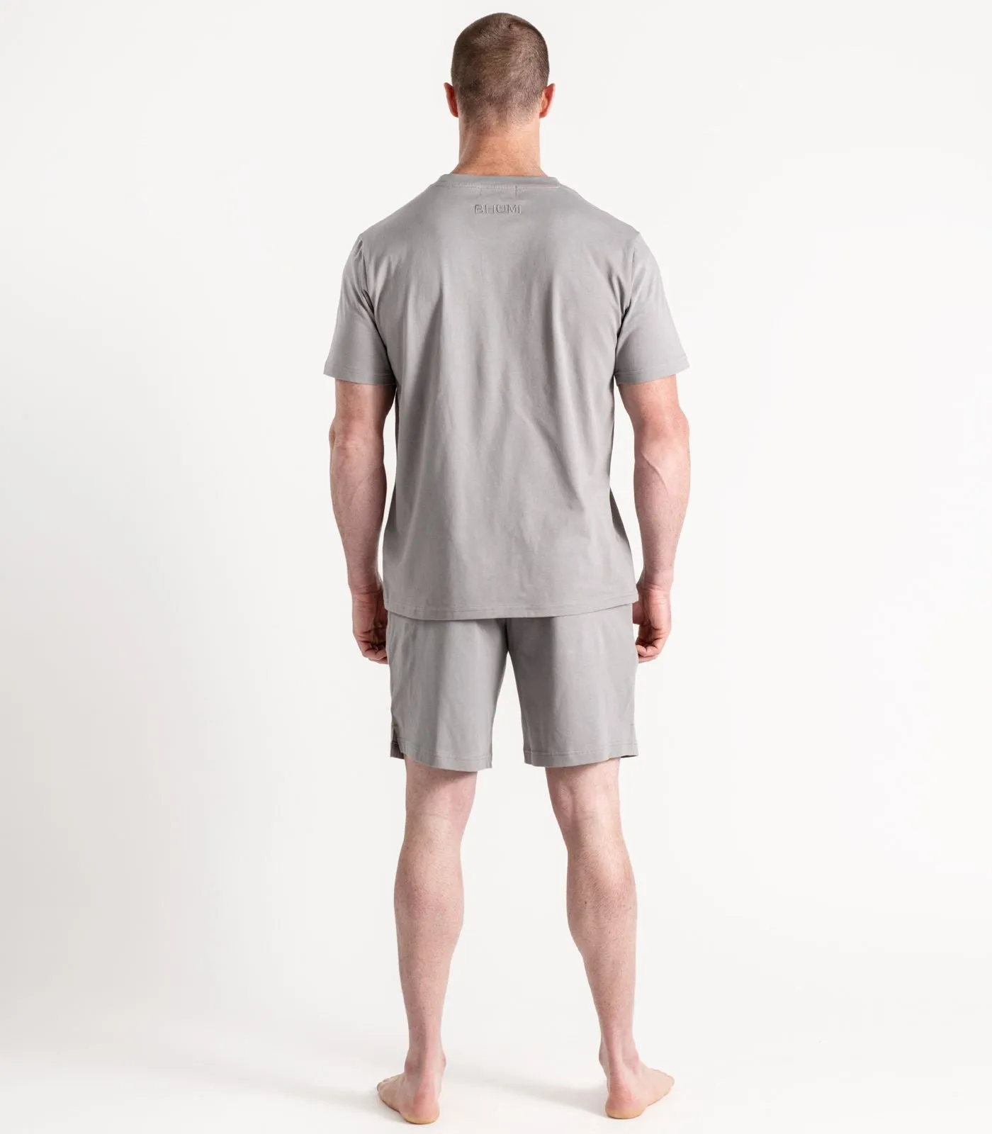 Men's Jersey Knit Short PJ Set