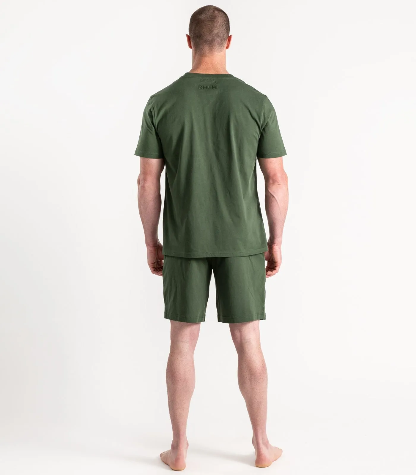 Men's Jersey Knit Short PJ Set