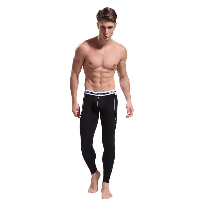 Men's Slim-Fit Stretch Long Johns