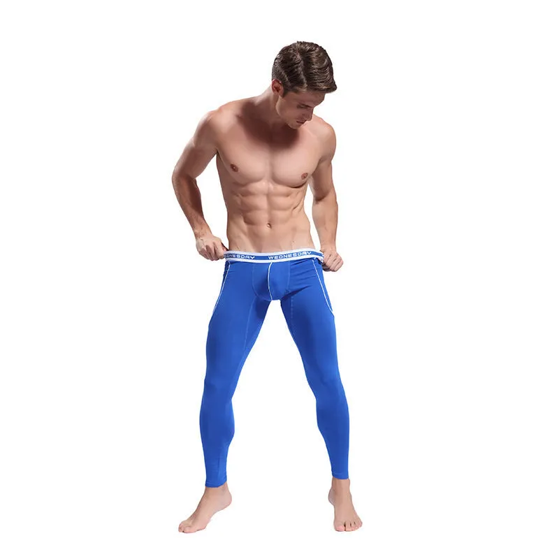 Men's Slim-Fit Stretch Long Johns