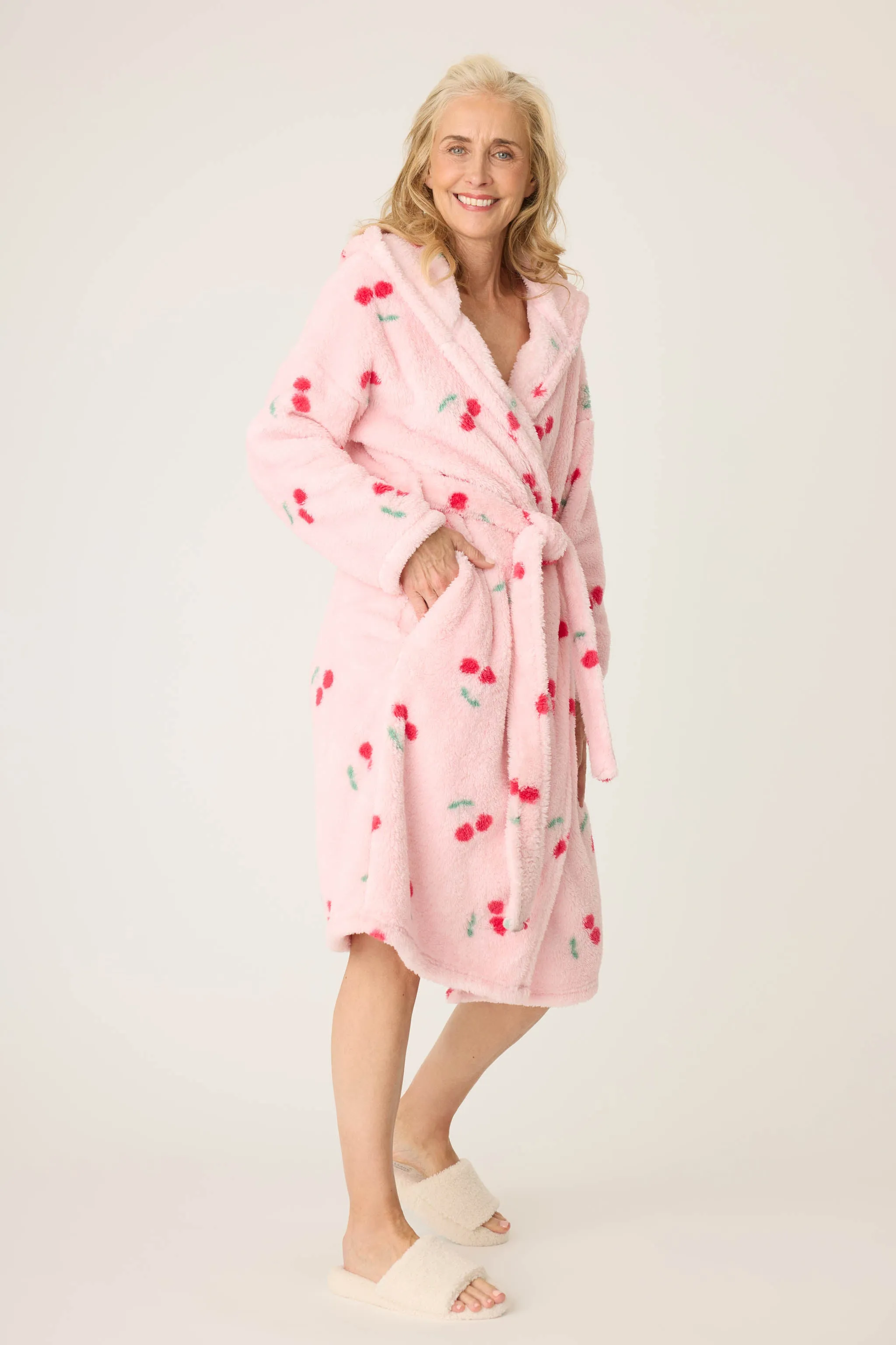 Mix And Match Cherry Cozy Robe