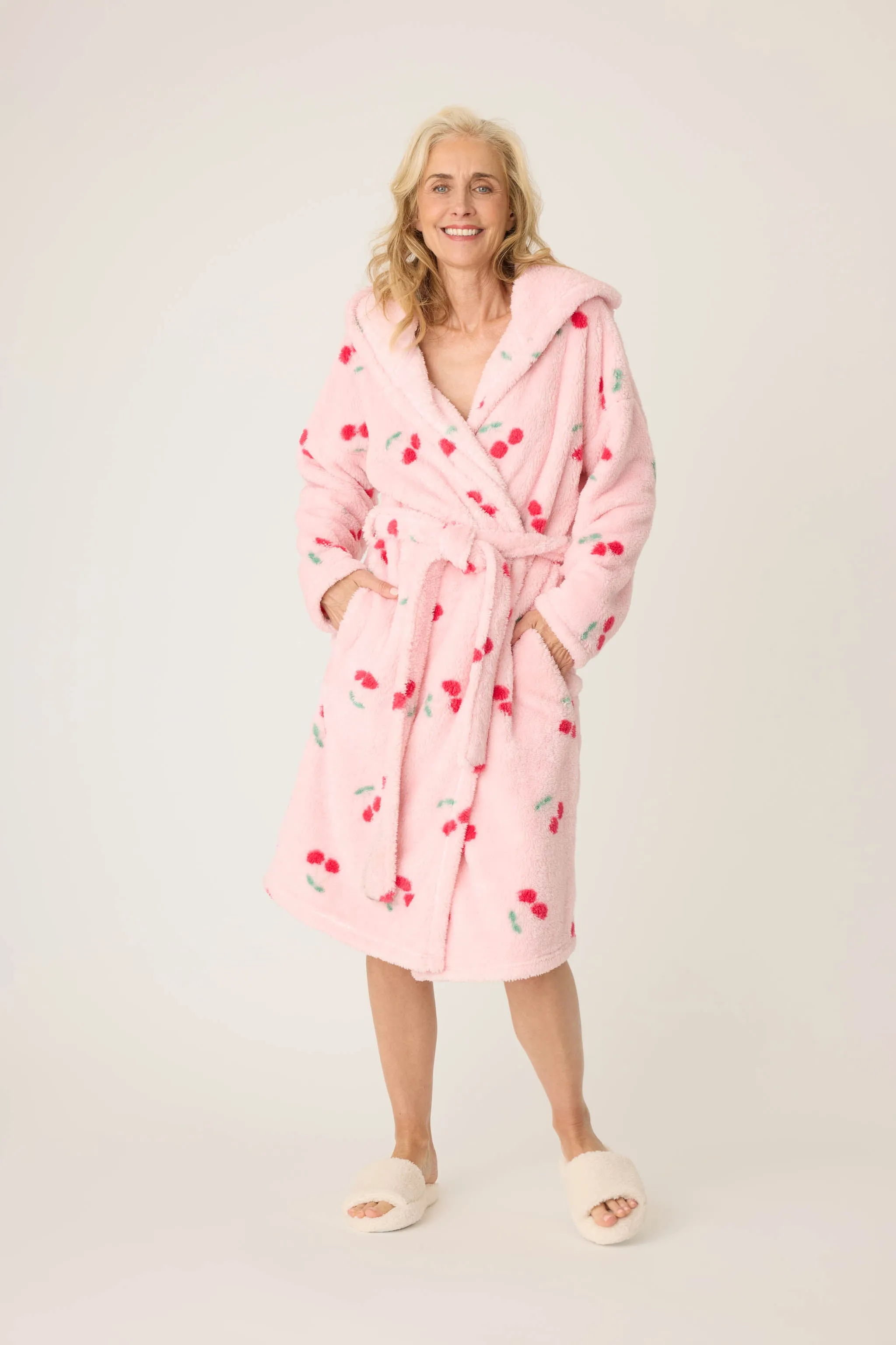 Mix And Match Cherry Cozy Robe