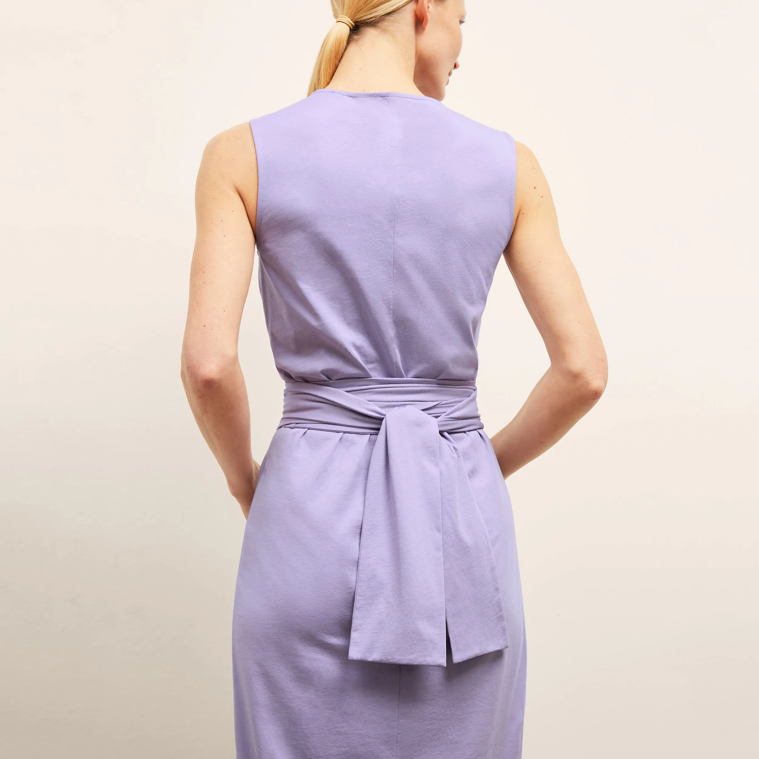 Monte Dress - Organic Jersey Pima Cotton :: Light Orchid