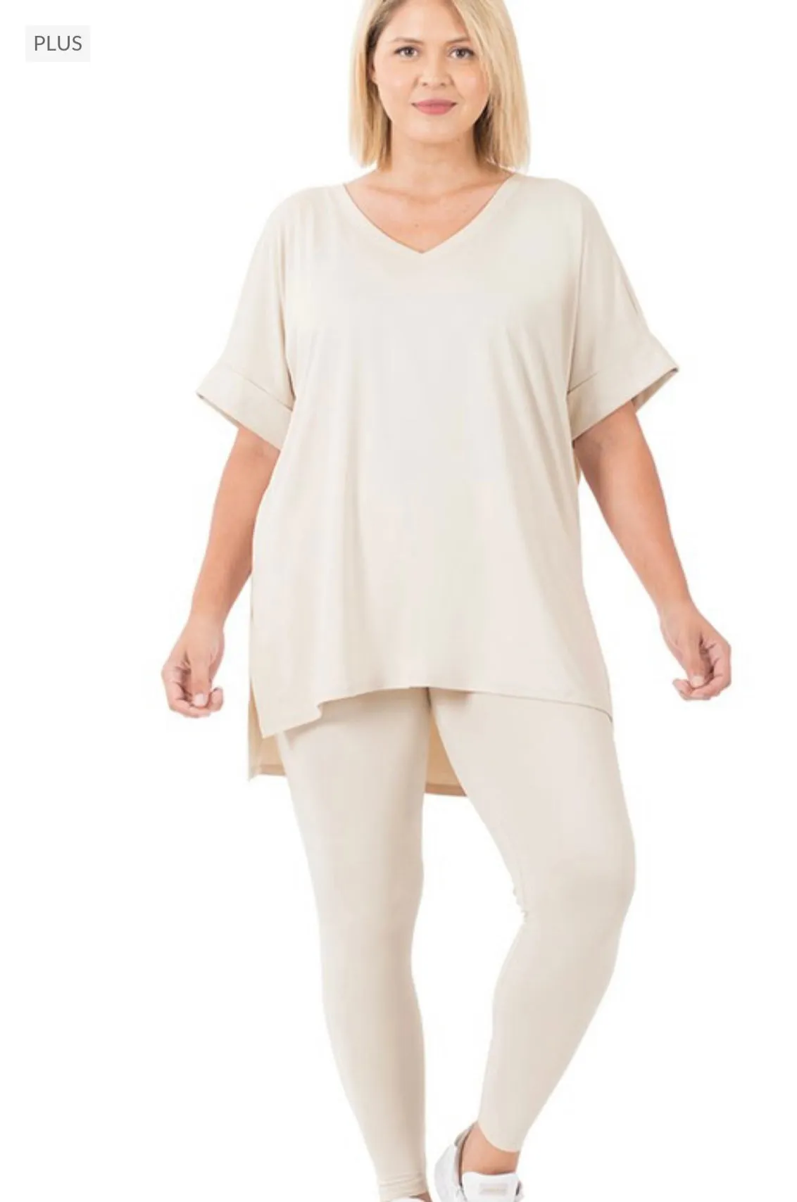 PLUS SIZE " Cozy" Loungewear Set