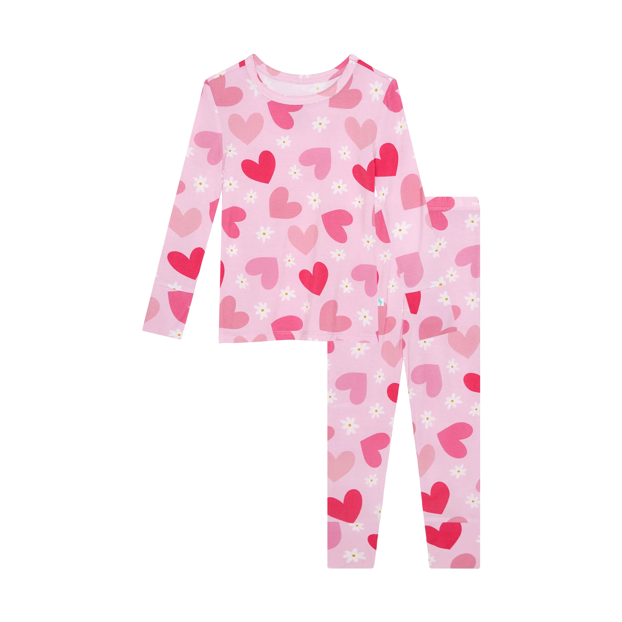 Posh Peanut Daisy Love L/S Basic Loungewear