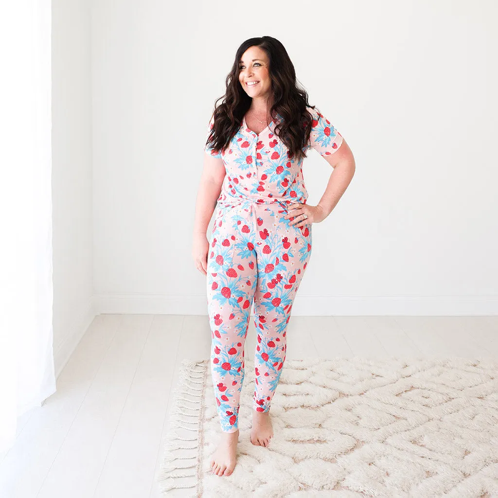 Posh Peanut Strawberry Women's S/S Loungewear