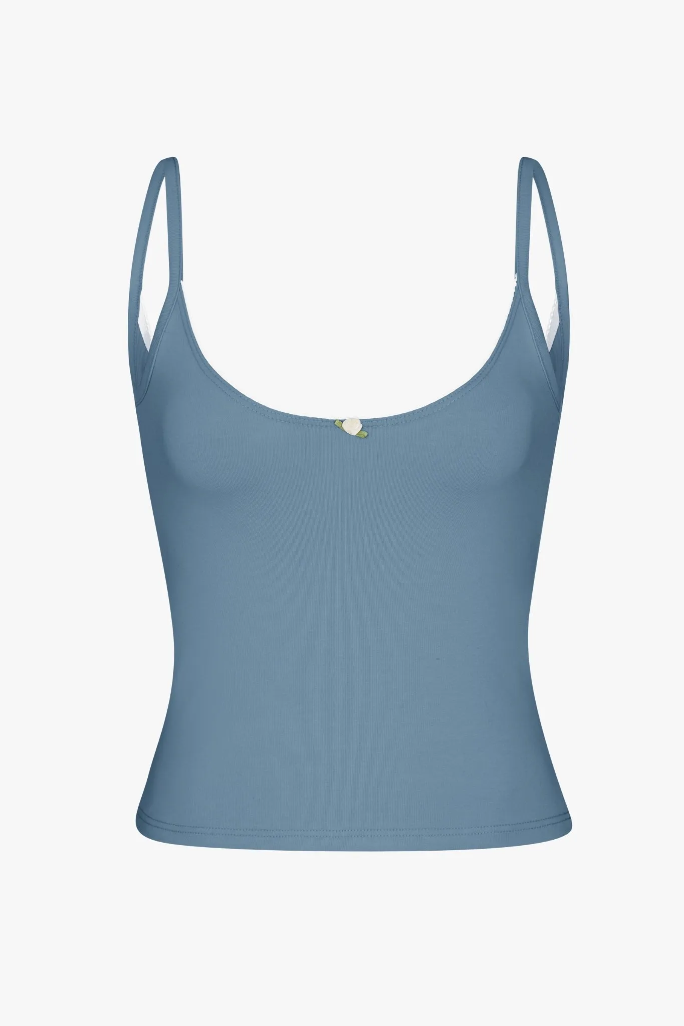 SCOOP BACK CAMI IN OCEAN