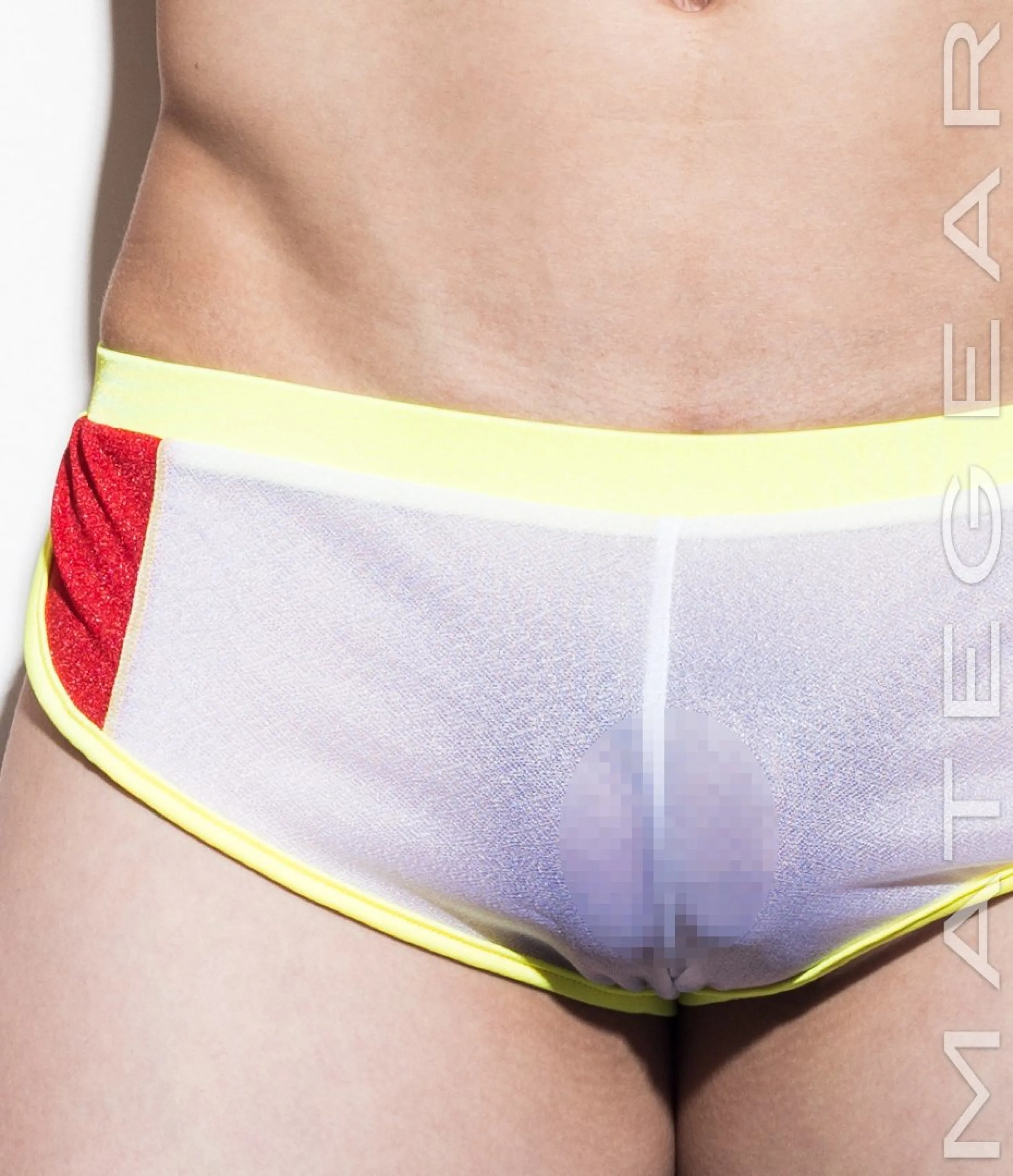 Sexy Men's Loungewear Extremely Sexy Mini Shorts - Paek Jung II (Translucent Series)