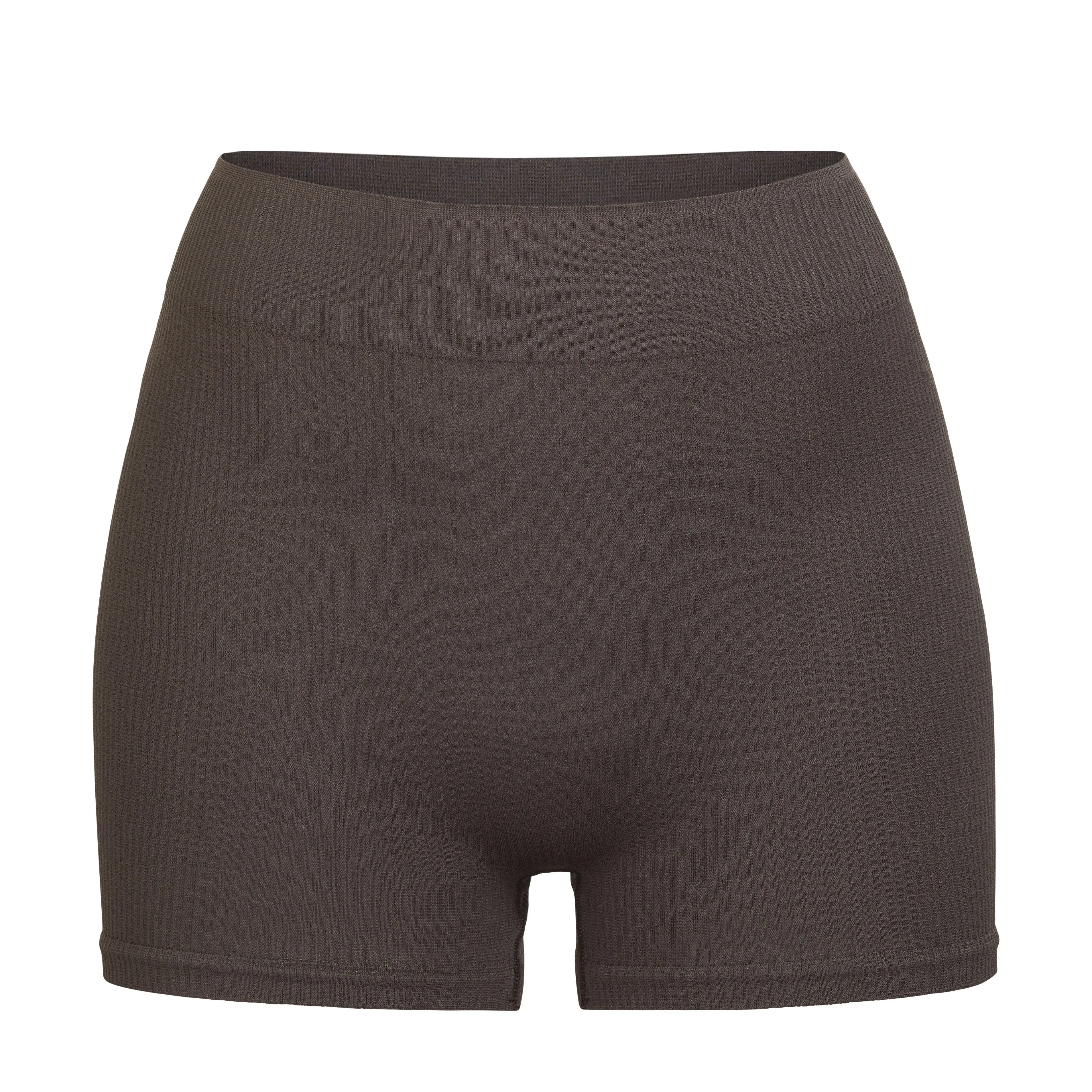 STRETCH RIB SHORT | SOOT