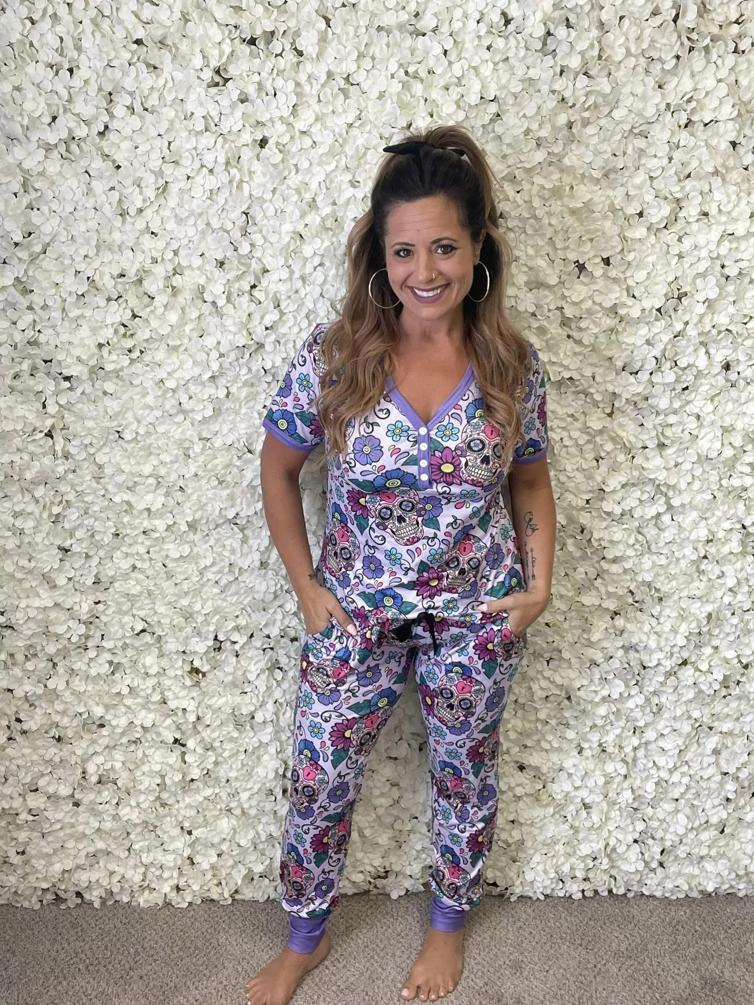 Sugar Skulls Loungewear Set