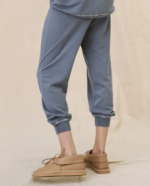 The Cropped Sweatpant, Vintage Blue