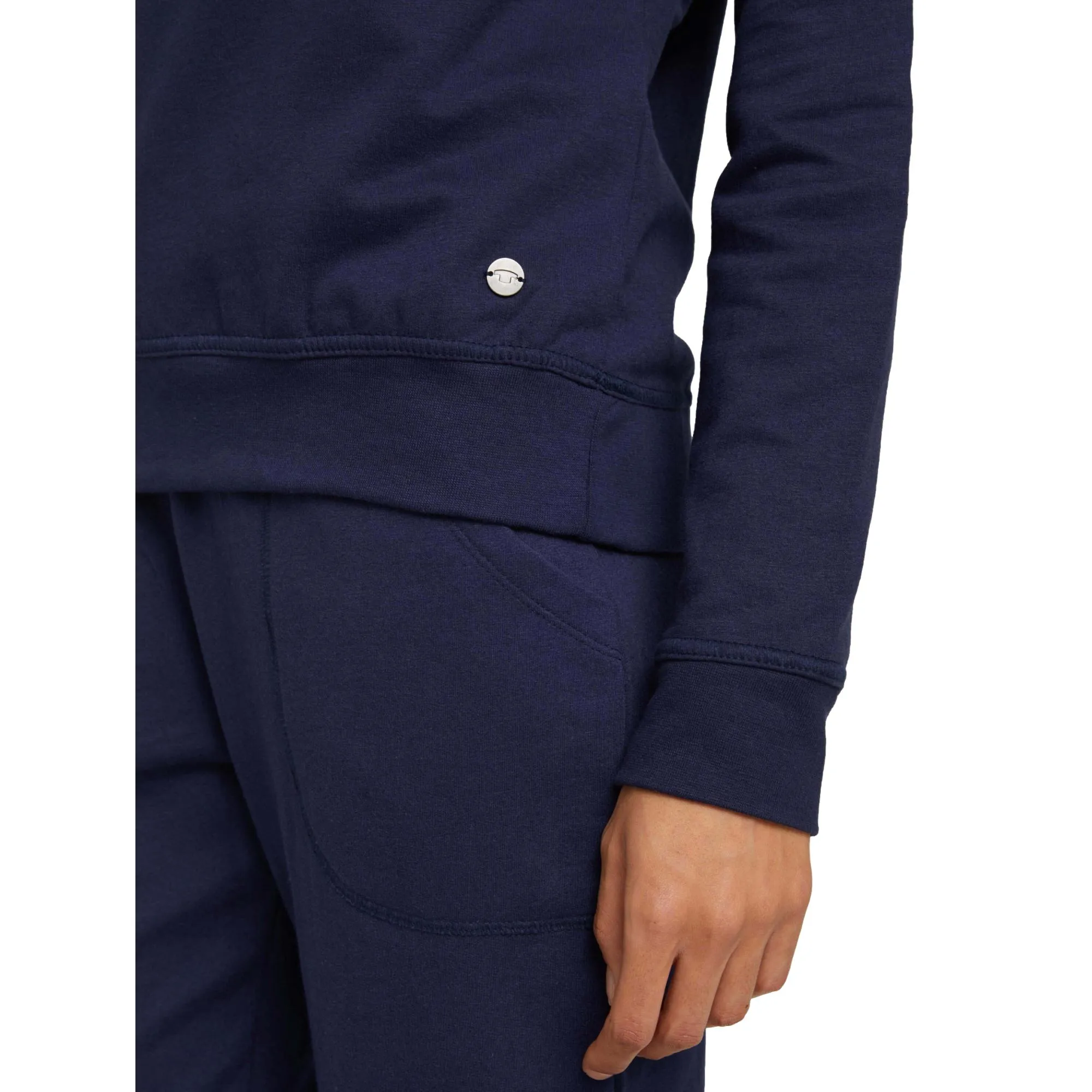 Tom Tailor Loungewear Sweatshirt - Navy Blue