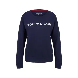 Tom Tailor Loungewear Sweatshirt - Navy Blue