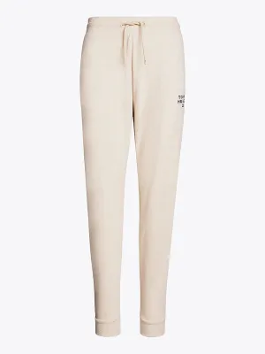 Tommy Hilfiger Women's Cuffed Lounge Joggers - Heathered Oat