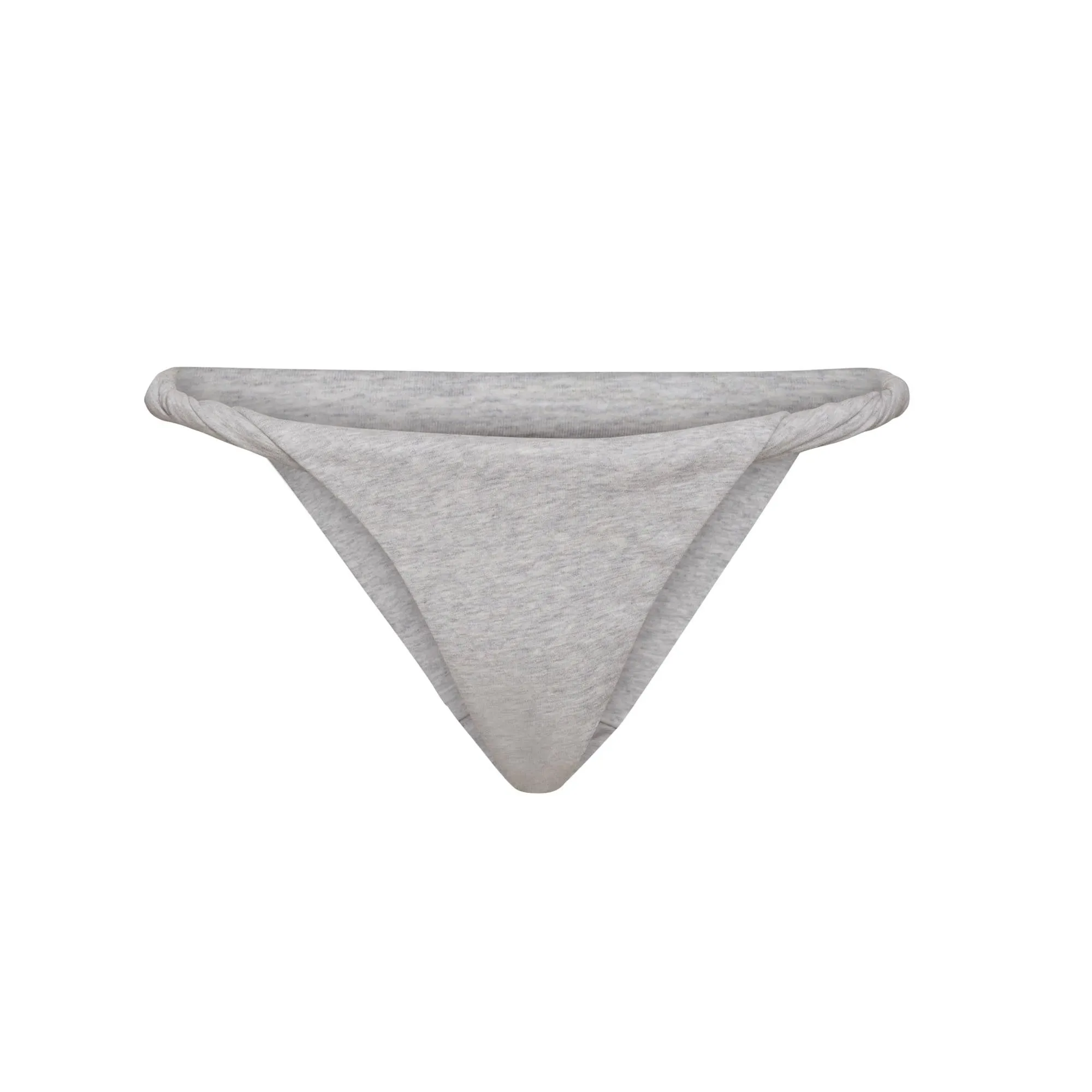 TWIST BIKINI | LIGHT HEATHER GREY