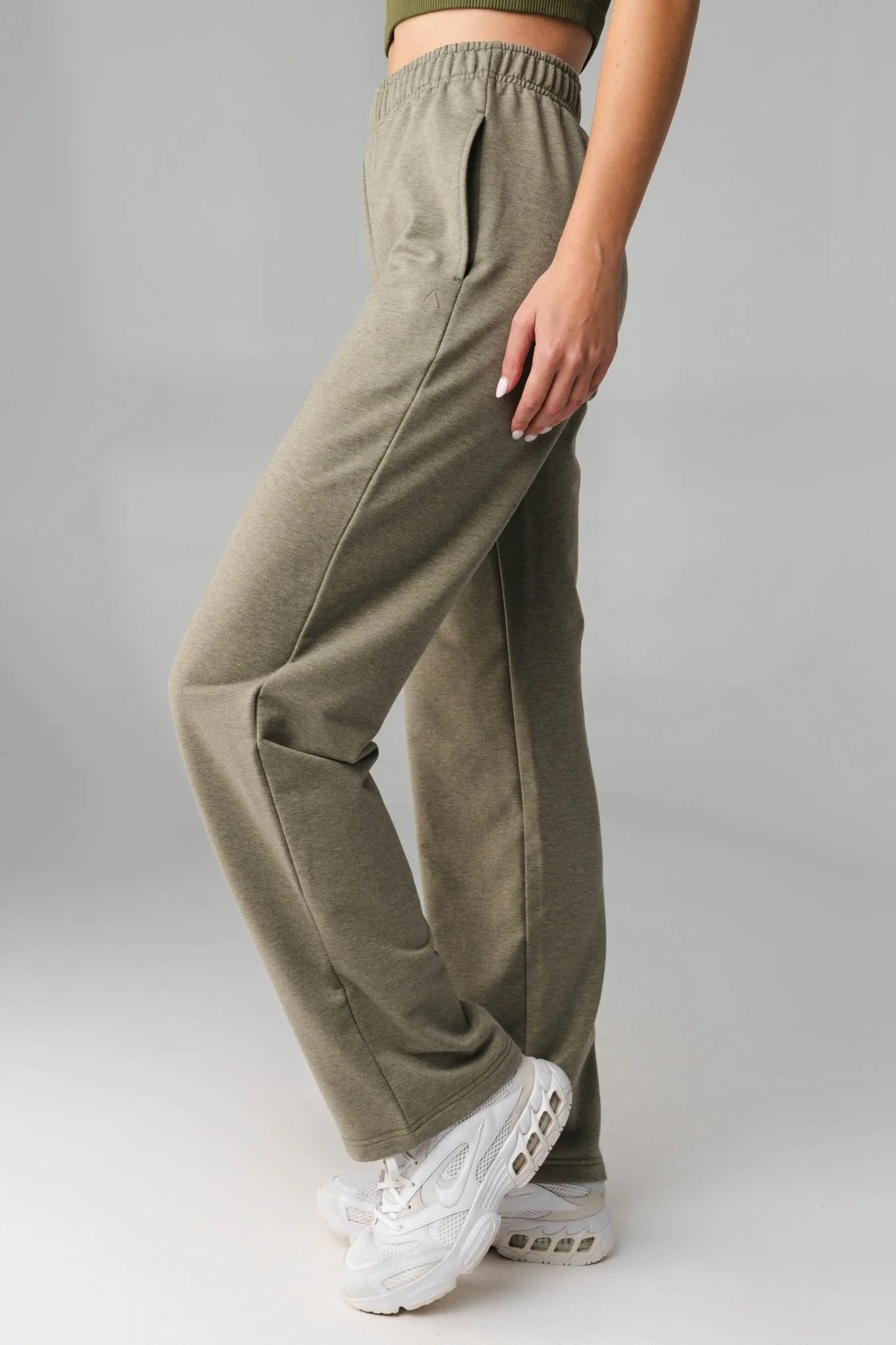 Vitality Studio Trouser - Matcha Marl