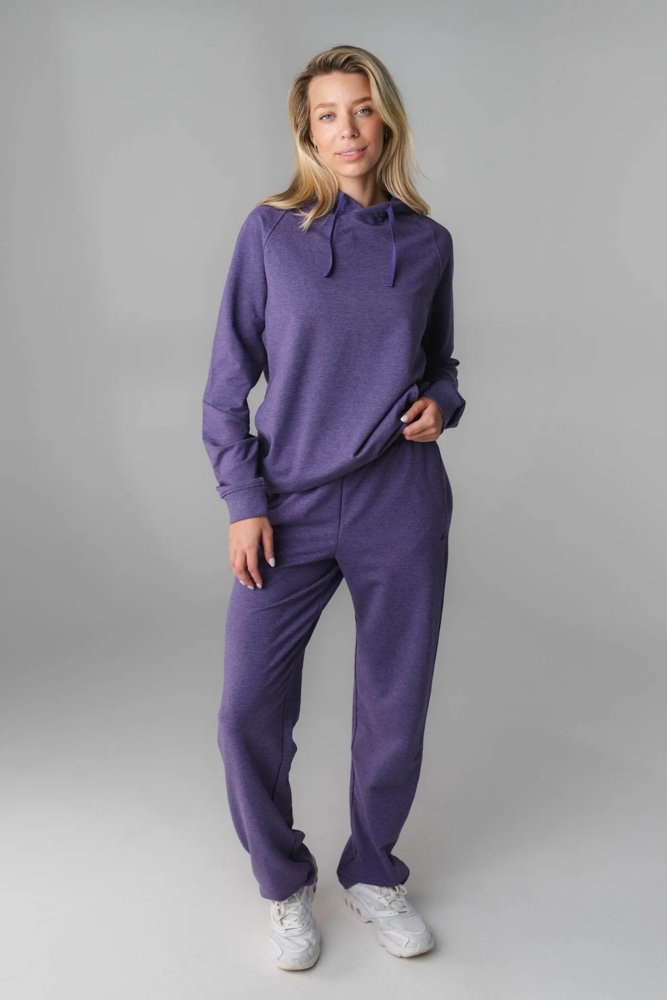 Vitality Studio Uni Hoodie - Violet Marl