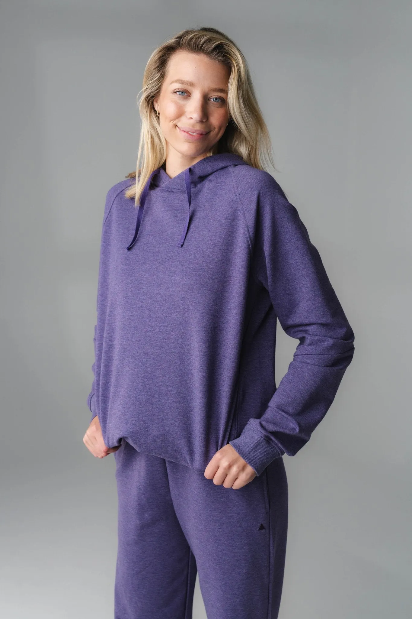 Vitality Studio Uni Hoodie - Violet Marl