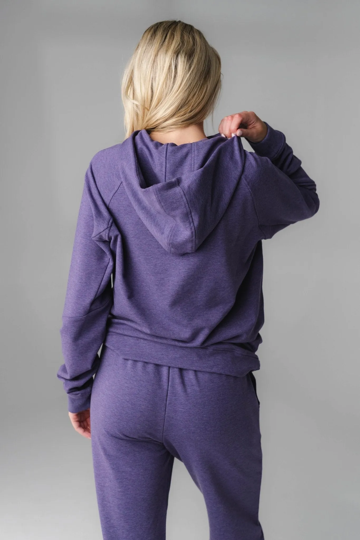 Vitality Studio Uni Hoodie - Violet Marl