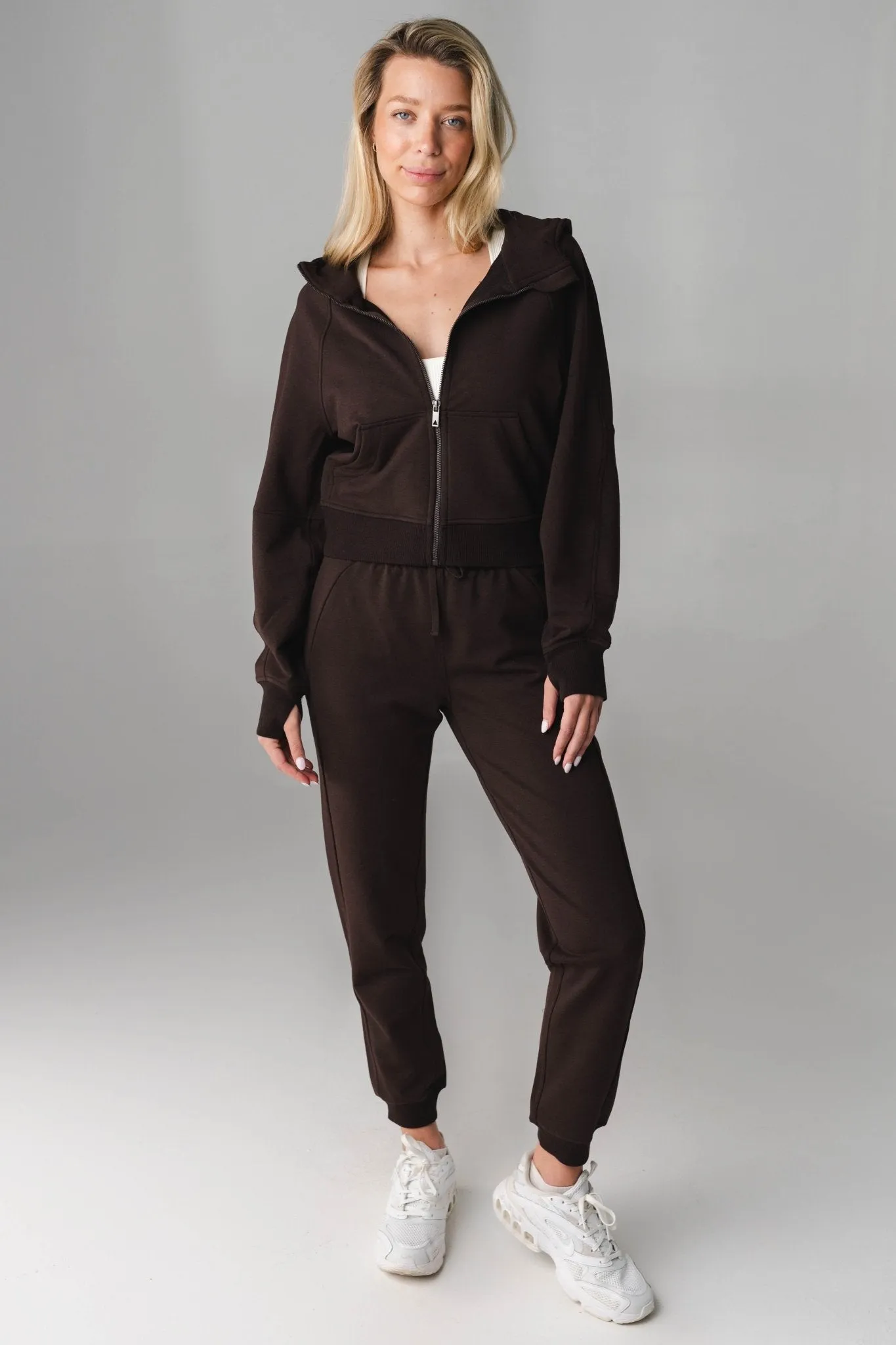 Vitality Studio Women's Jogger V1 Fit - Espresso Marl