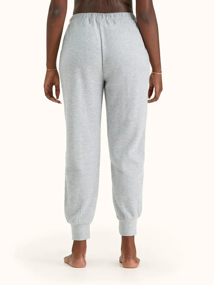 Women's Brushed Waffle Jogger