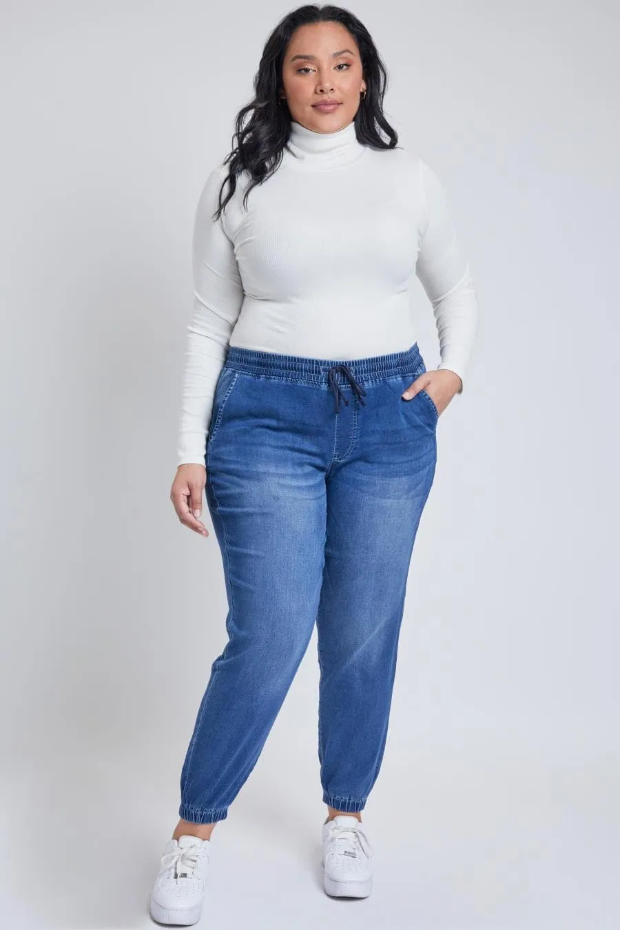 Women's Plus Size Essential Loungewear Joggers