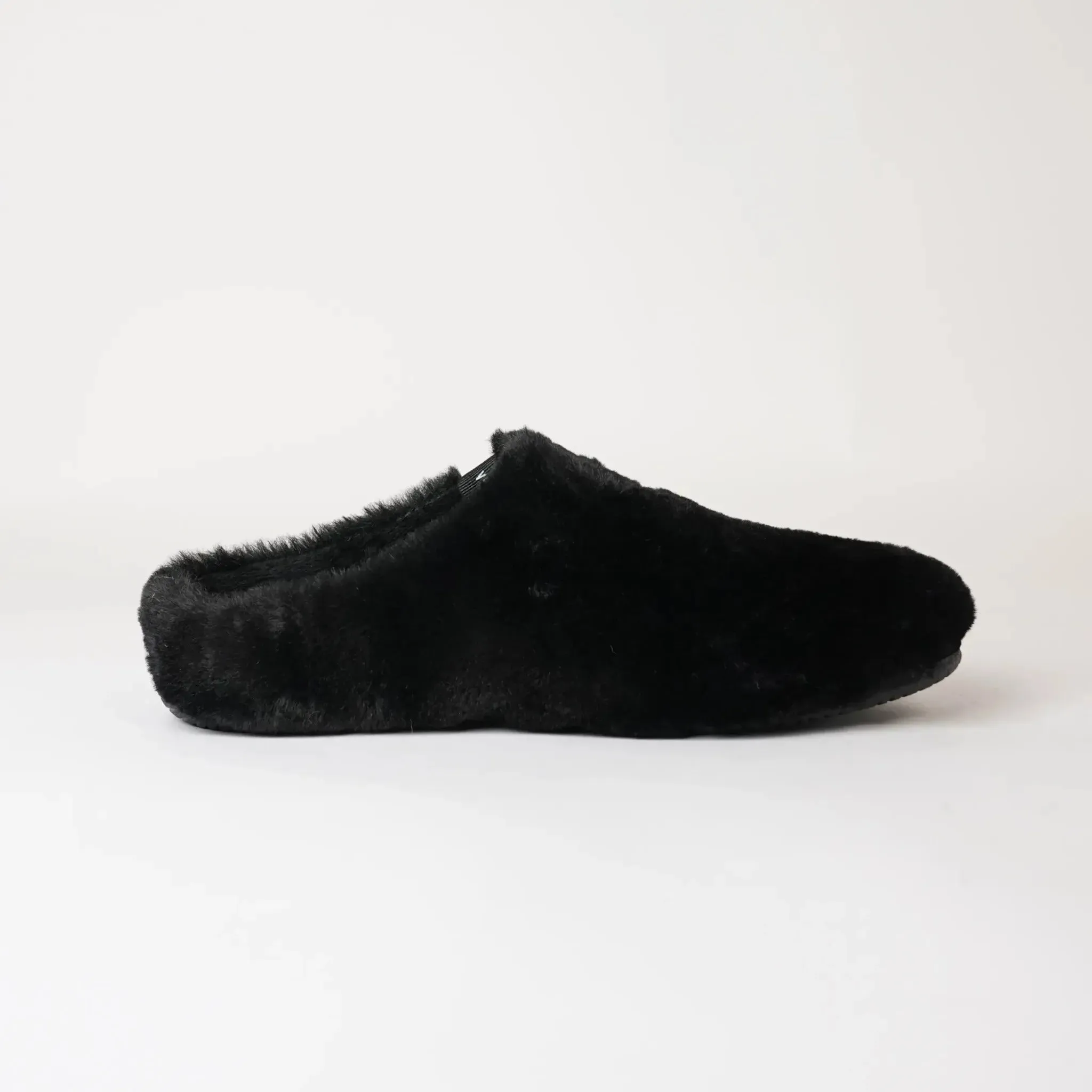 York Black Slippers